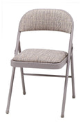 Metal & Fabric Folding Chair, 4 Count B97215