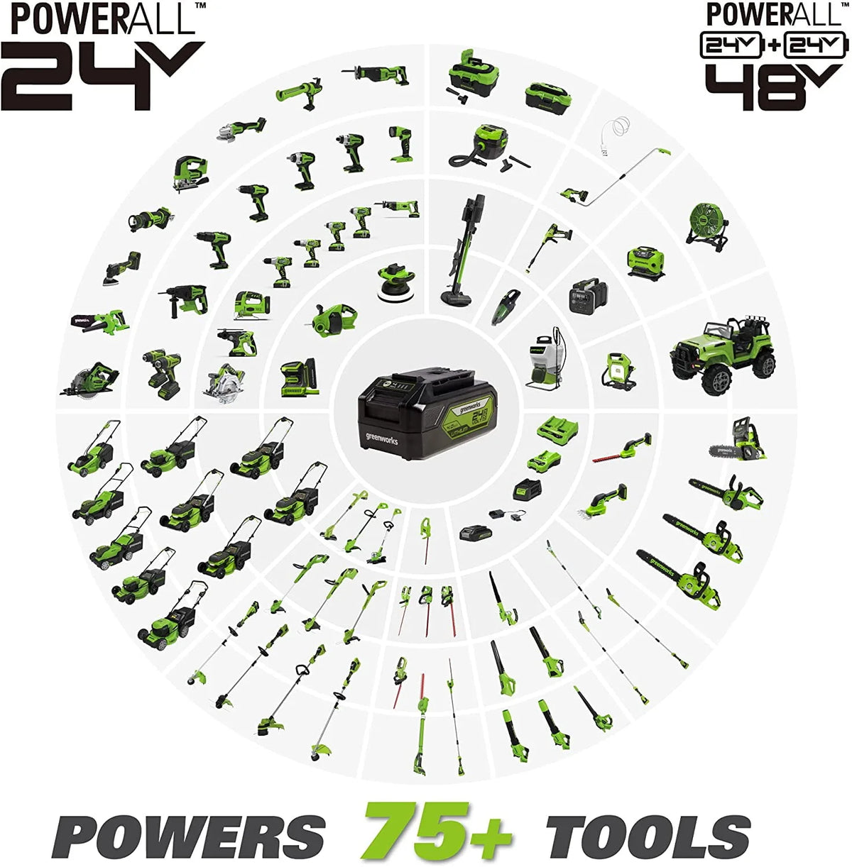 24V 10-inch Cordless String Trimmer V834