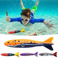 Sharks Swimming Pool Toy Set Of 4 Pieces W75613