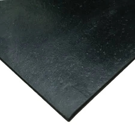 Neoprene 3/16 in. Thick x 36 in. Length x 240 in. Width Rubber Sheet, Black A845101