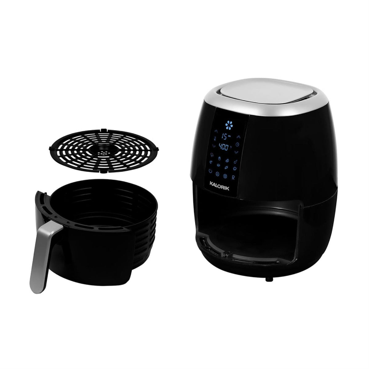 3.2 Quart Touchscreen Digital Air Fryer, Black B8970