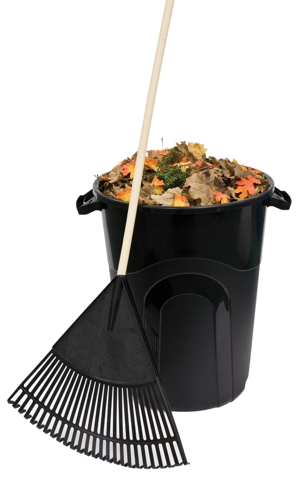 32 Gallon Heavy Duty Plastic Garbage Can with Lid E7589