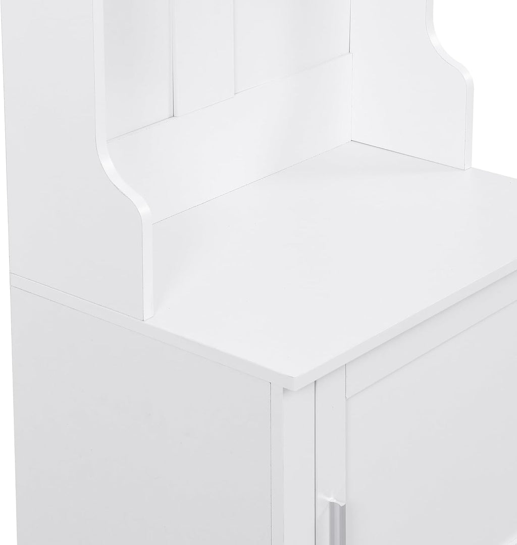 White Hall Tree with Storage and Bench V461