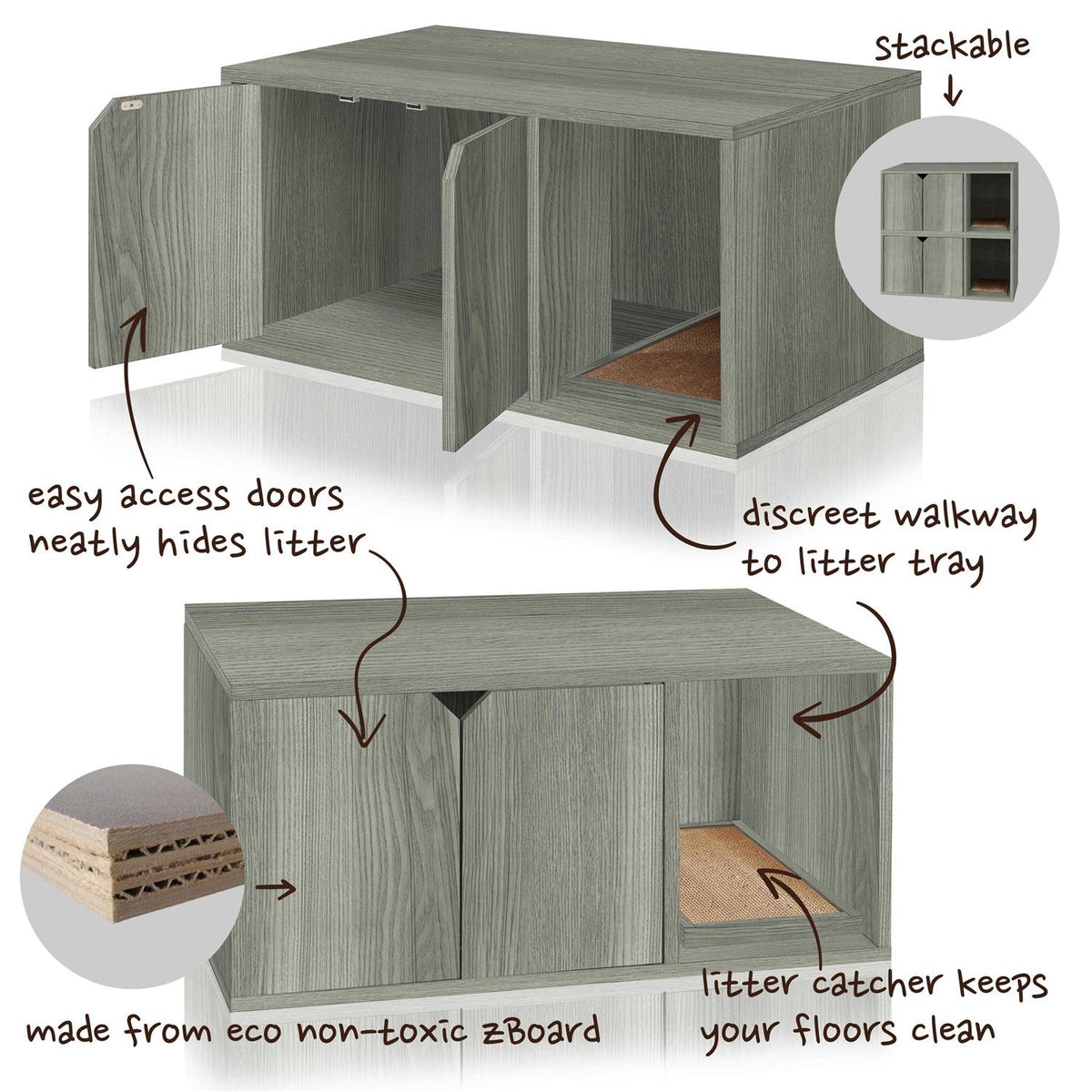Cat Litter Box W261