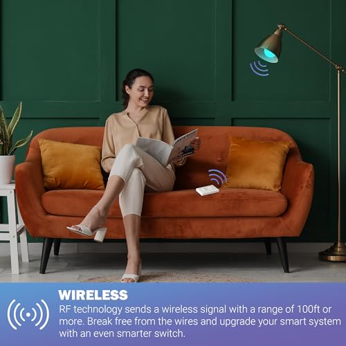 Self Powered Wireless Smart Dimming Switch for Philips Bulbs K7107
