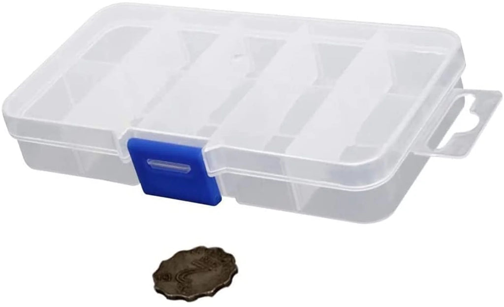 Plastic Organizer Storage Box with 10 Removable Grids C813