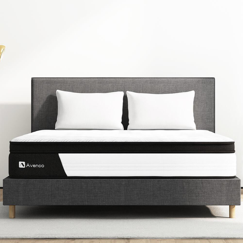 Queen Size 12-Inch Hybrid Memory Foam Mattress D962