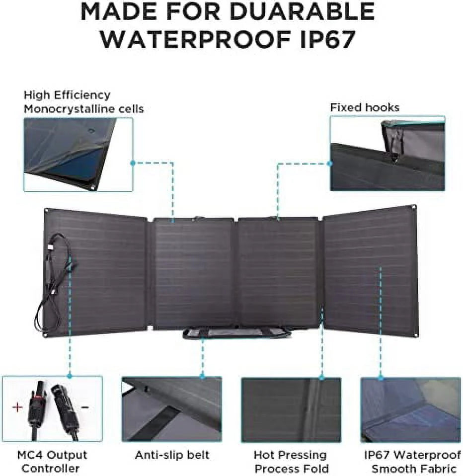 Portable Solar Generator Power Station X616