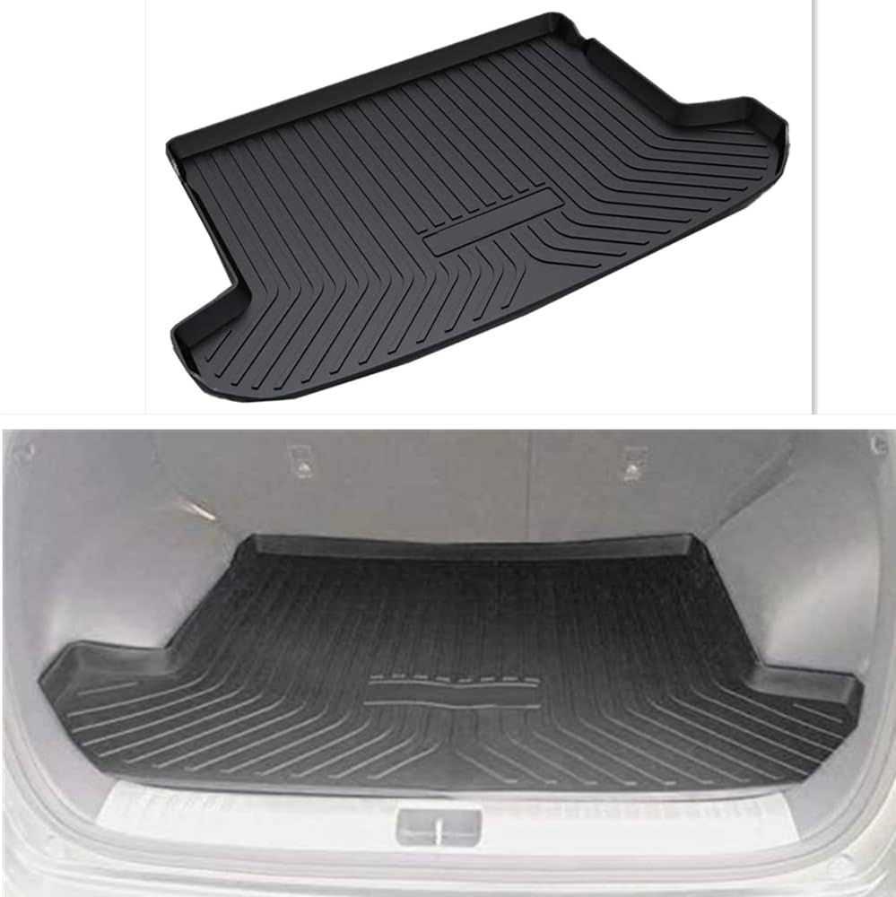 Black TPO Rear Cargo Liners Trunk Tray Mats F63663