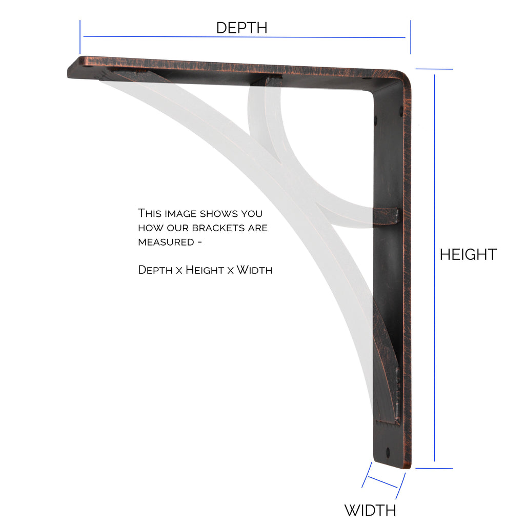 Wrought Iron Countertop Corbel Z846