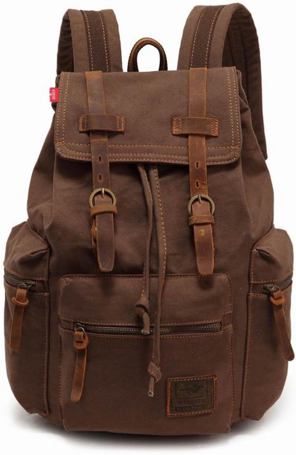 Canvas Vintage Backpack W7961