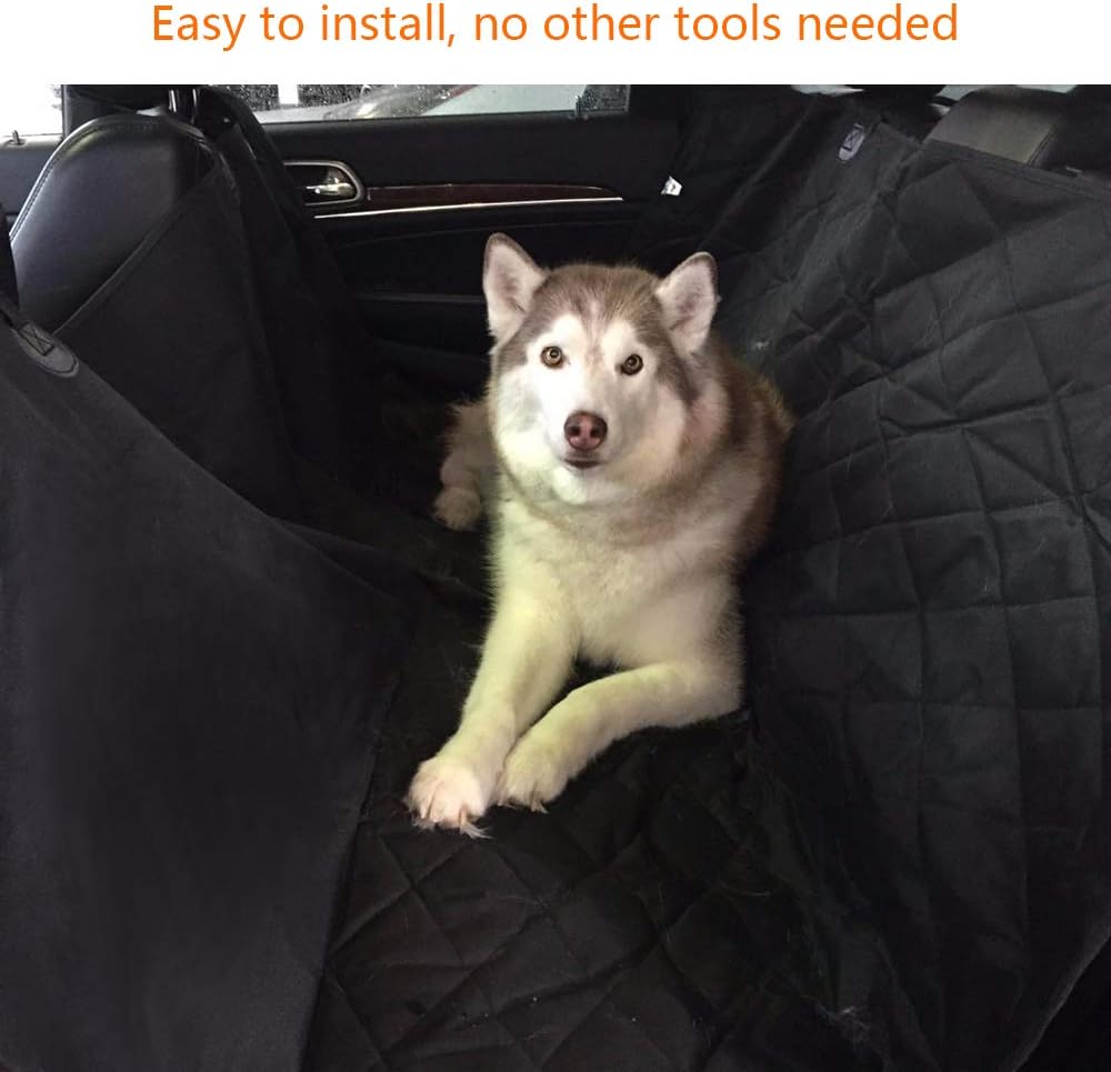 100% Waterproof Nonslip Scratchproof Pet Car Seat Cover Pack of 2 Y37912