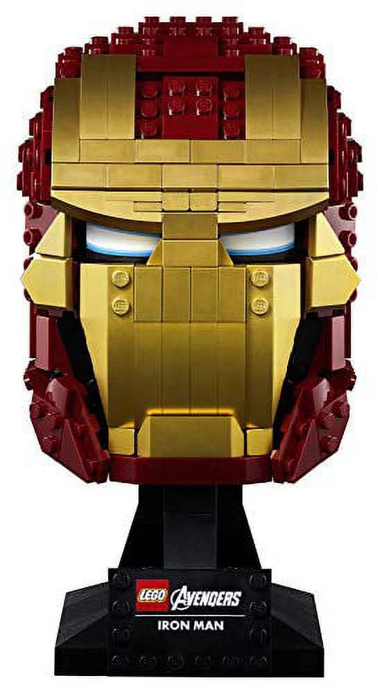 480 Pieces Iron Man Helmet Building Set Q665