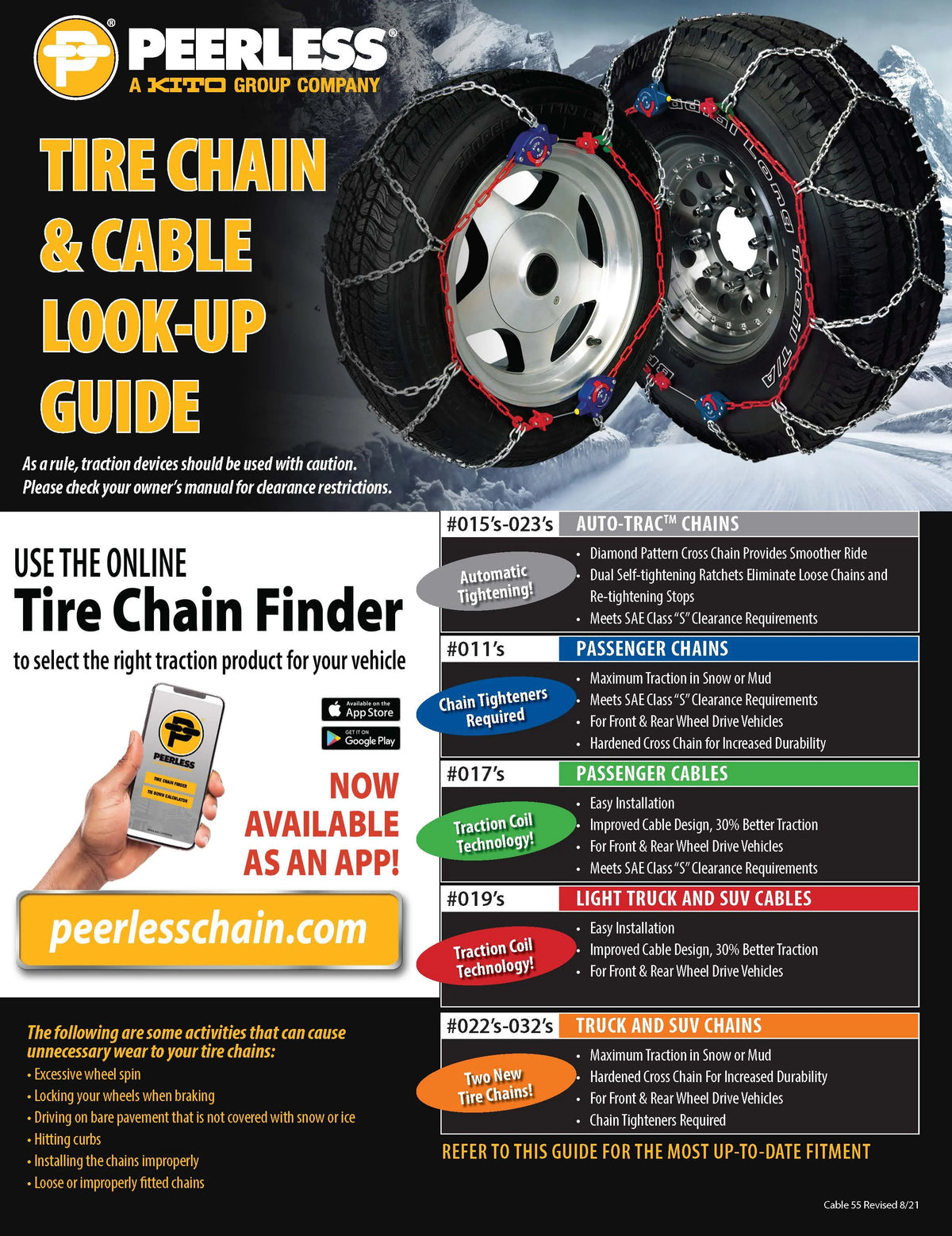 Light Truck/SUV Tire Cables S431