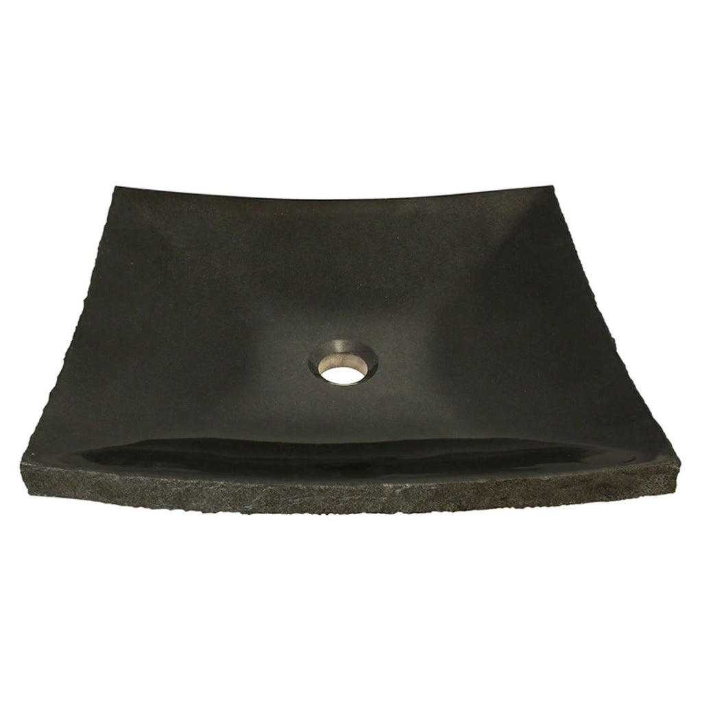 Black Granite Vessel Sink Y16677