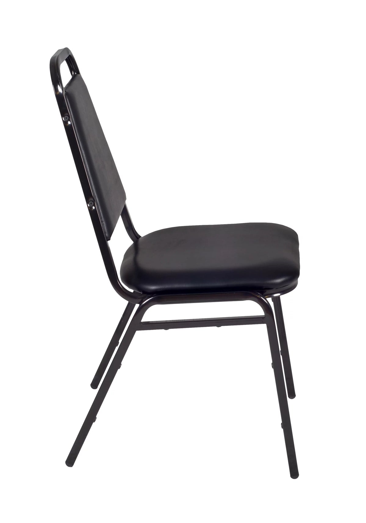 48 in. Round Breakroom Table with 4 Stack Chairs P69188