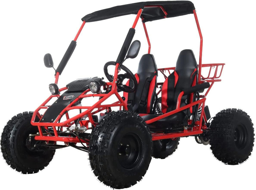 125cc Gas Powered Go Kart 3 Semi-Automatic Transmission with Reverse R19173
