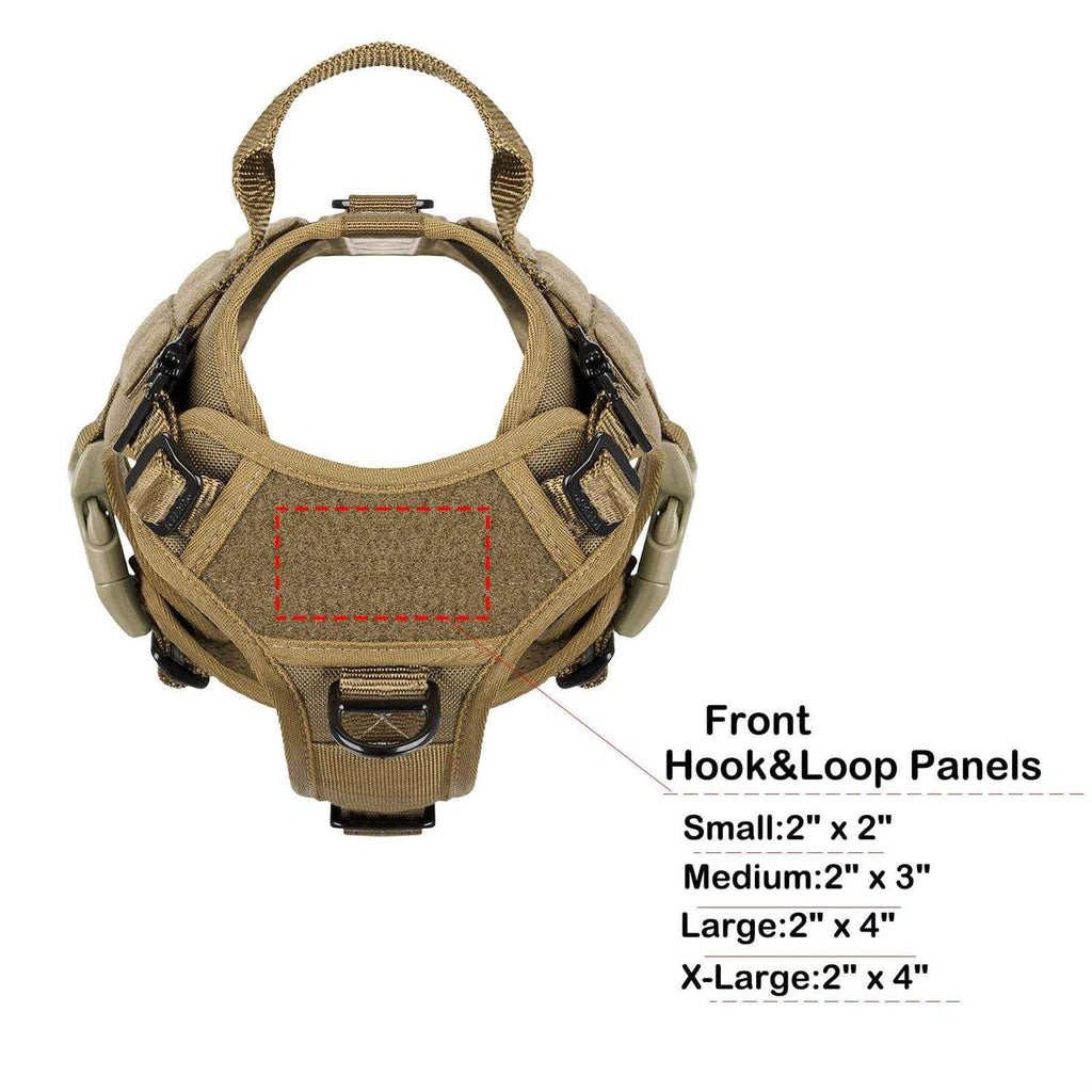 Tactical Dog Harness with Handle D7172
