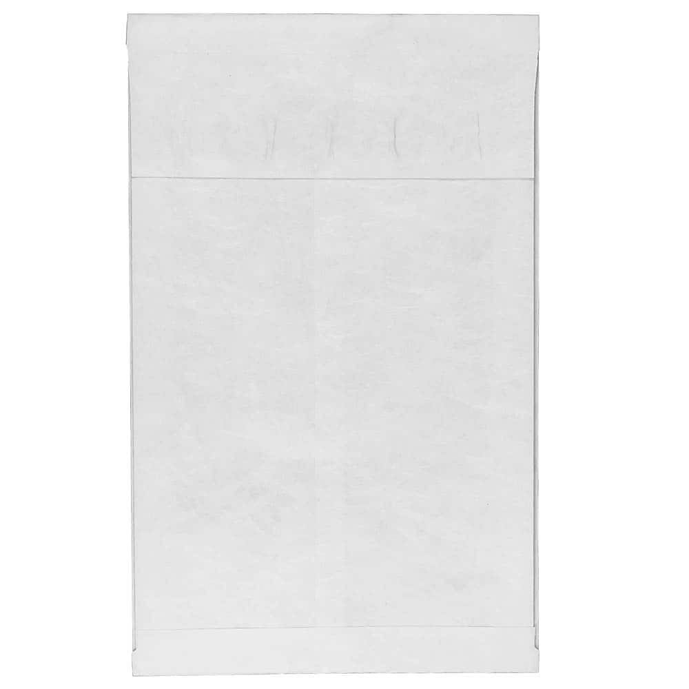 White Expandable Open End Catalog Envelopes with Peel & Seal Closure, 10 x 15 x 2, 250/Box Z1311