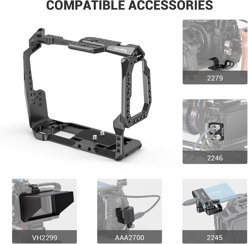 Camera Cage with Battery Grip Y5746