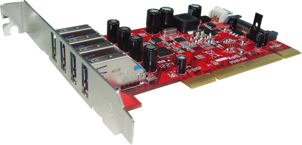 USB 3.0 4-Port PCI Host Adapter Card X3400