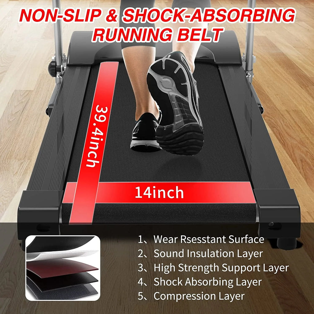 Portable Electric Folding Treadmill J94652