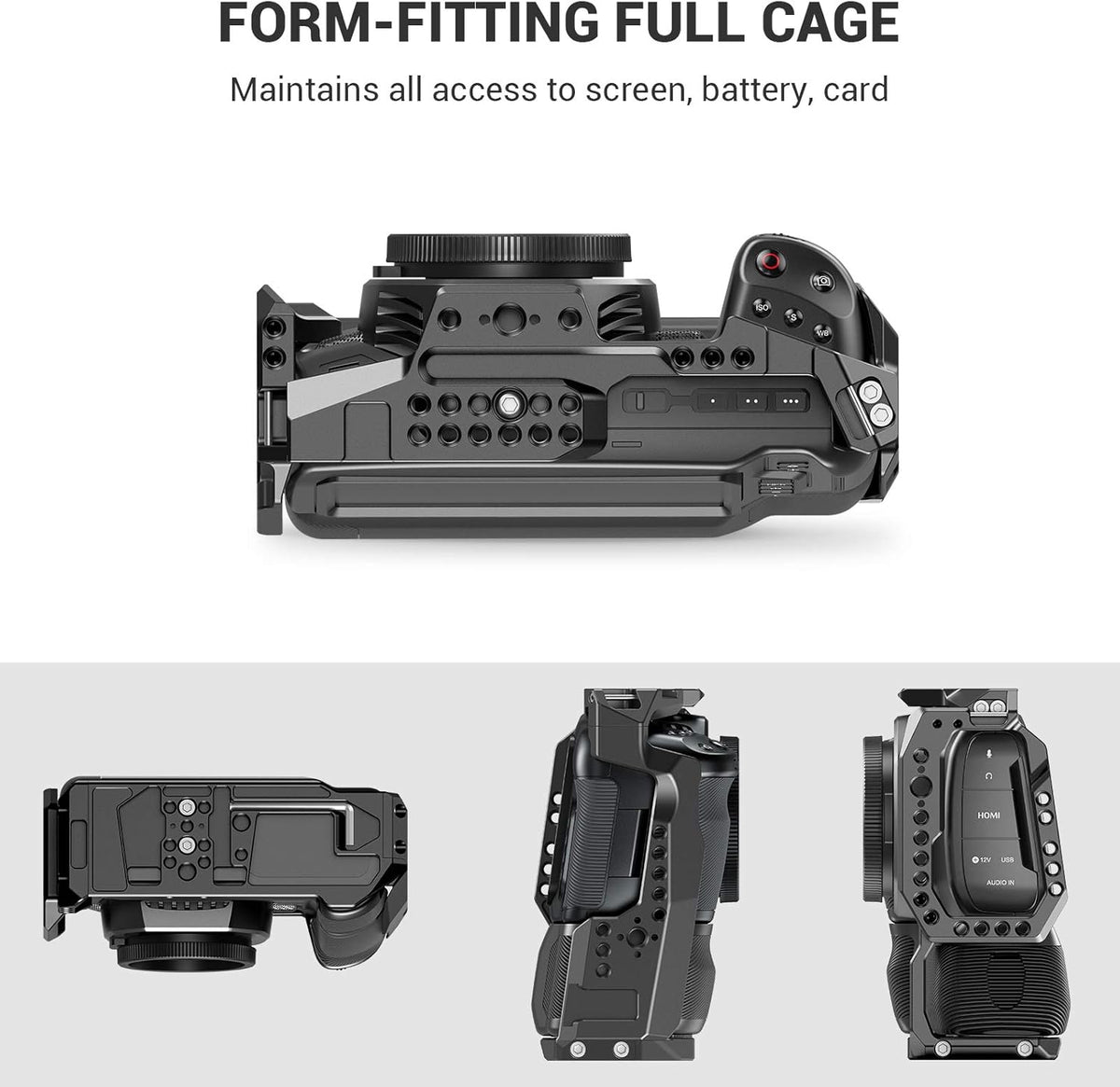 Camera Cage with Battery Grip Y5746