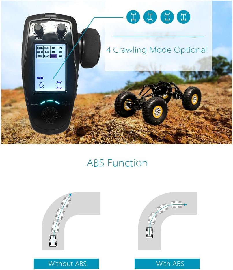 2.4GHz 6CH RC Transmitter with Receiver Y86105