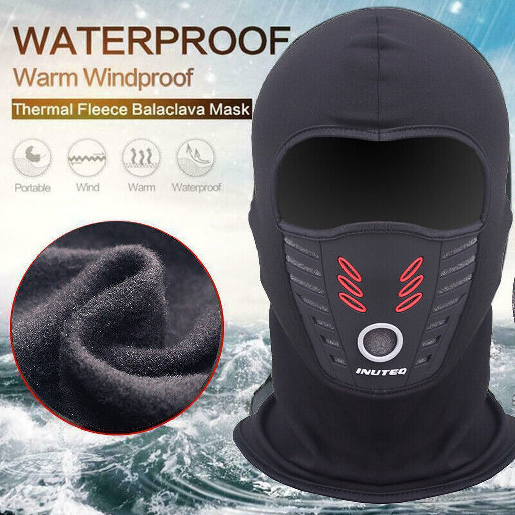 Black Tactical Balaclava Full Face Mask R7686
