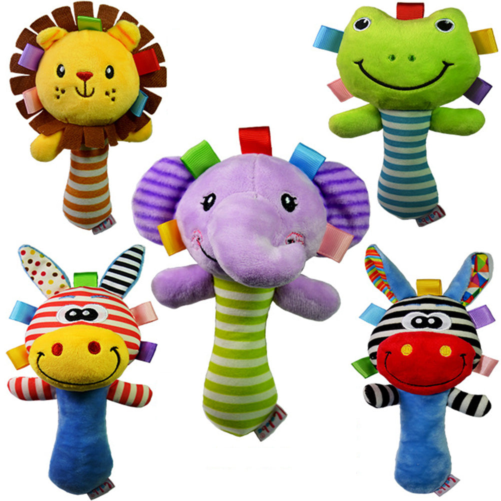 Giraffe Plush Rattle Toy for Infant B621926