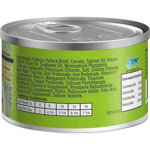 Salmon & Pollock Stew Cat Food L852