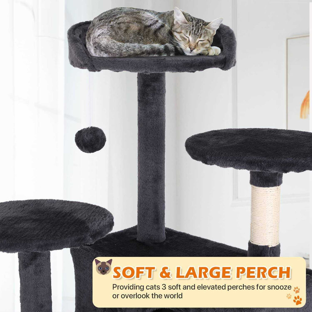70-in Cat Tree Tower with Scratching Post X674542