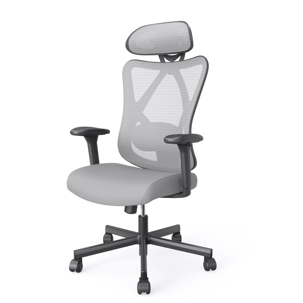 Grey Ergonomic Height Adjustable Office Chair P43165