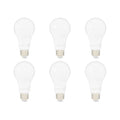 A19 LED Light Bulbs 60 Watt Equivalent 9W E26 Soft White 2700K Dimmable 6-Pack R144947