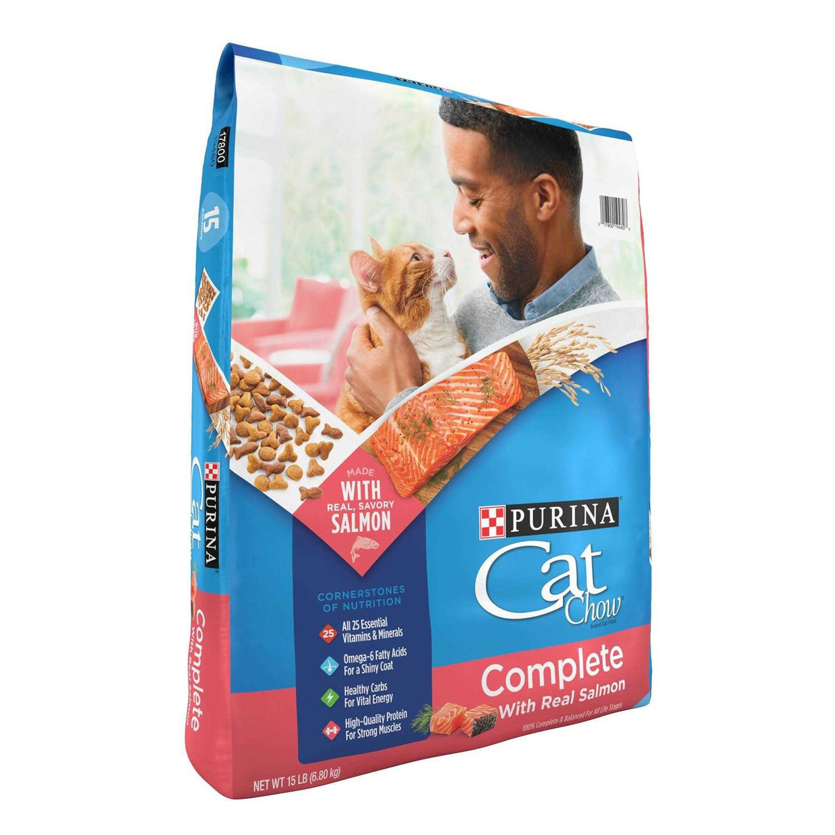 Salmon High Protein Dry Cat Food U533