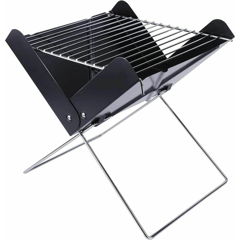 Portable Folding Charcoal Camping Grill T7593