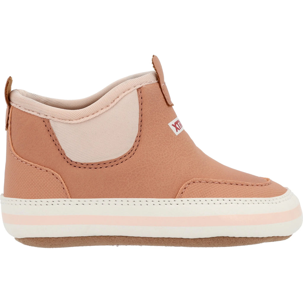Blush Pink Ankle Deck Boot O972
