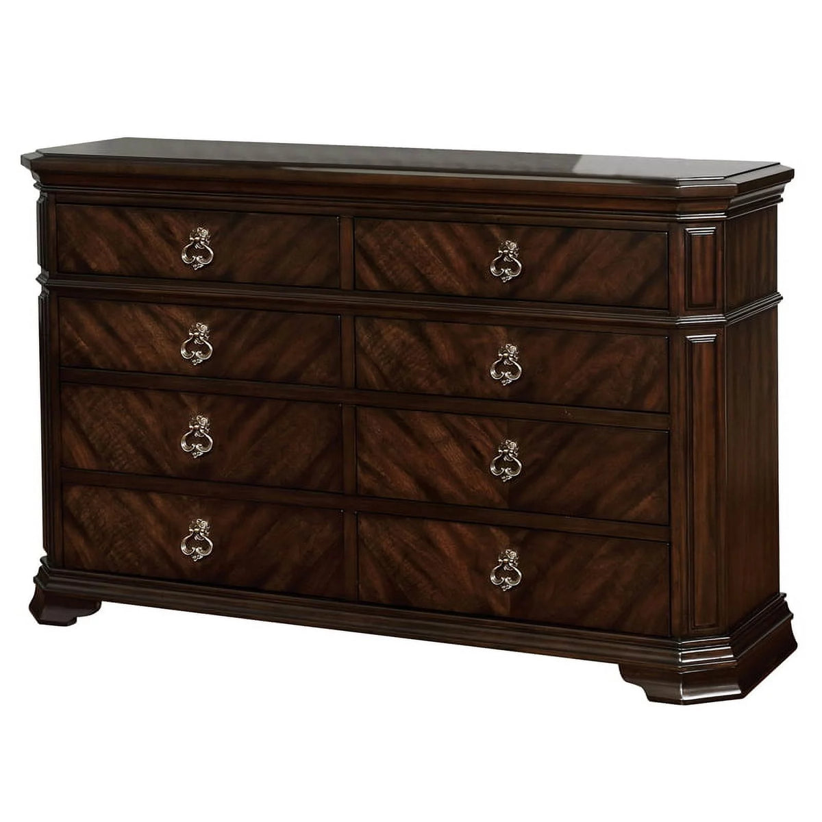 Espresso 8-Drawer Wood Dresser G6726