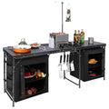 Lightweight Portable Camping Kitchen Table with Sink V8145