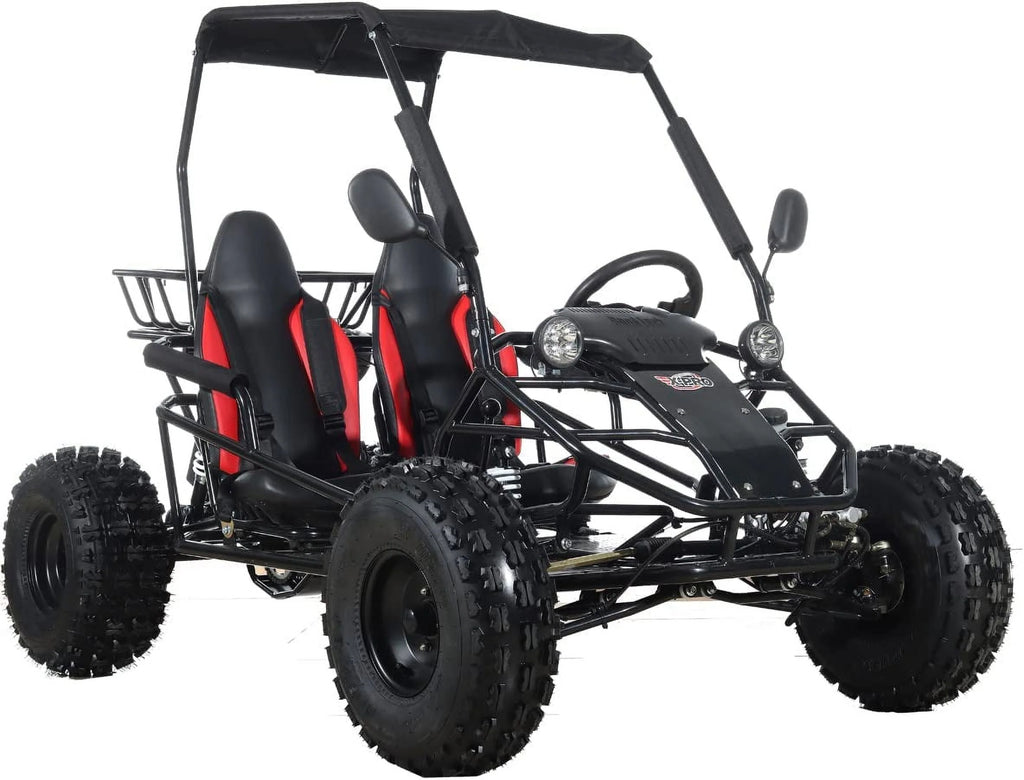 125cc Gas Powered Go Kart 3 Semi-Automatic Transmission with Reverse R19173