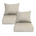 20"x42" Water-Proof Outdoor Dining Cushion Set of 1 with Handles & Ties T34022