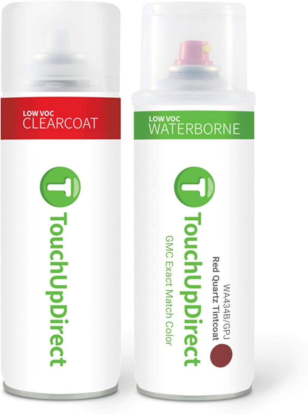 QAB Pearl White Automotive Touch Up Paint Aerosol Applicator Kit U195422
