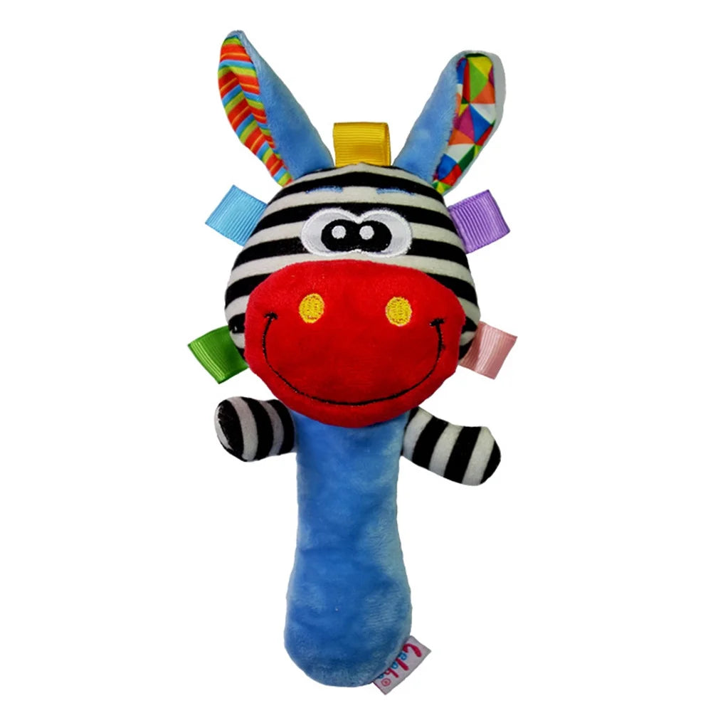 Giraffe Plush Rattle Toy for Infant B621926