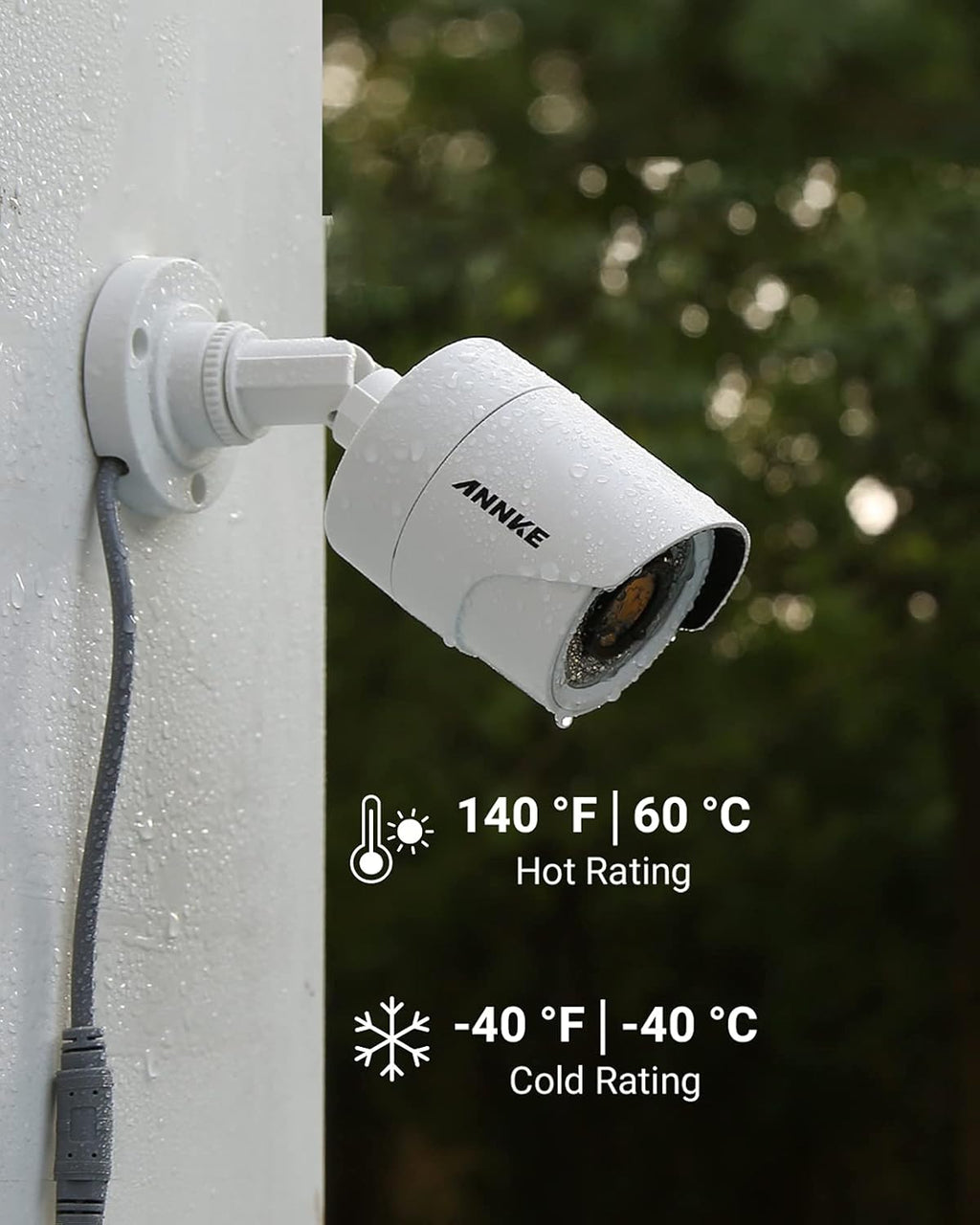 5MP Wired Security Camera System, 8CH DVR with 1 TB Hard Drive and 4 1080p Weatherproof Bullet Cameras P55311