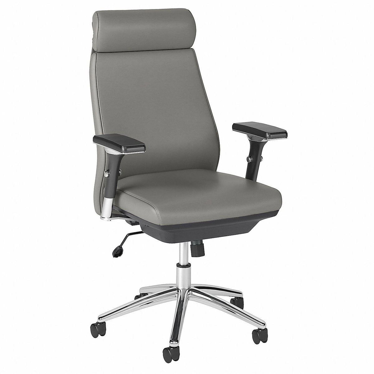 Light Gray Leather Executive Chair A44995