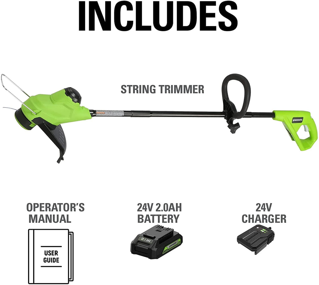 24V 10-inch Cordless String Trimmer V834