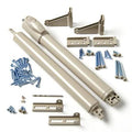 Storm Door Top and Bottom Closer Kit in Sandtone E5312