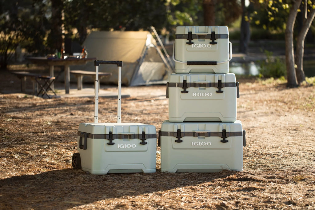 Green 25 QT Ice Chest Cooler V76601