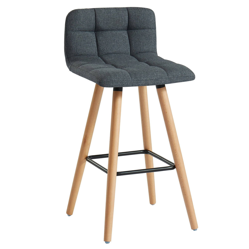 Black Counter Stool Set of 2 L36830