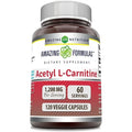 Acetyl L-Carnitine 1200mg 120 Veggie Capsules Supplement A533177